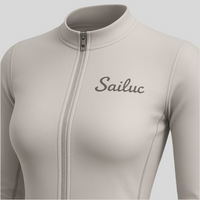 Long Sleeve Raglan Women's Cycling Jersey - Sailuc