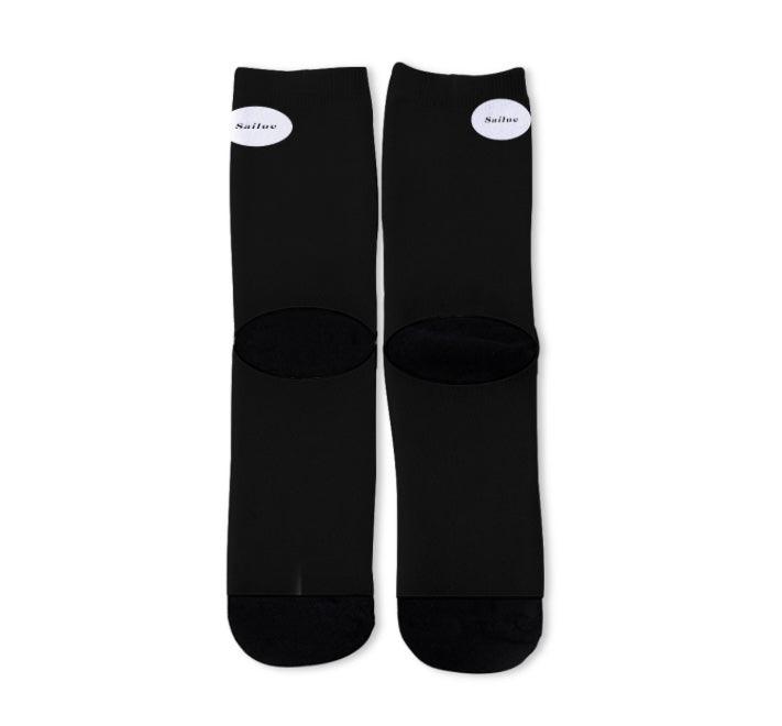 Cotton Crew Socks - Sailuc